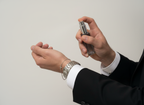 Wrist application with watch